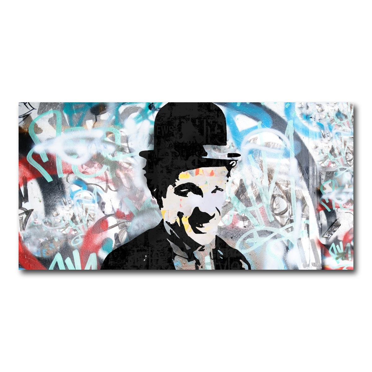 AUTO-MOCKUP WHITE | Chaplin 4 | 1 Piece | Gallery Wrap Canvas | group=2x1