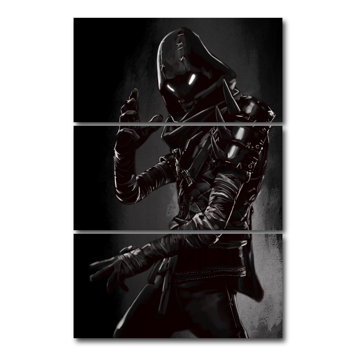 AUTO-MOCKUP WHITE | Character #4 | 3 Piece | Gallery Wrap Canvas | group=12x24_stacked