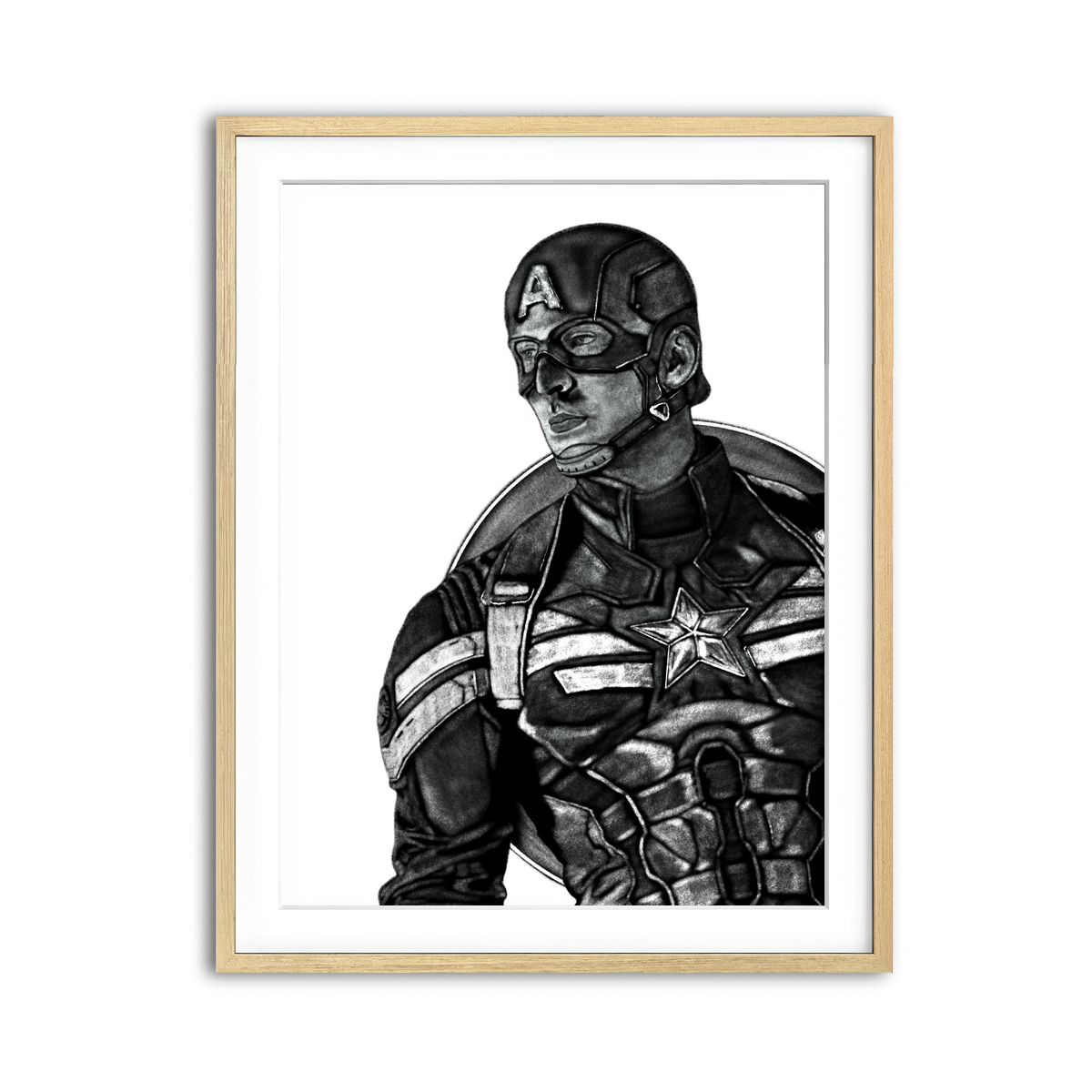 Framed Print 3x4 Natural