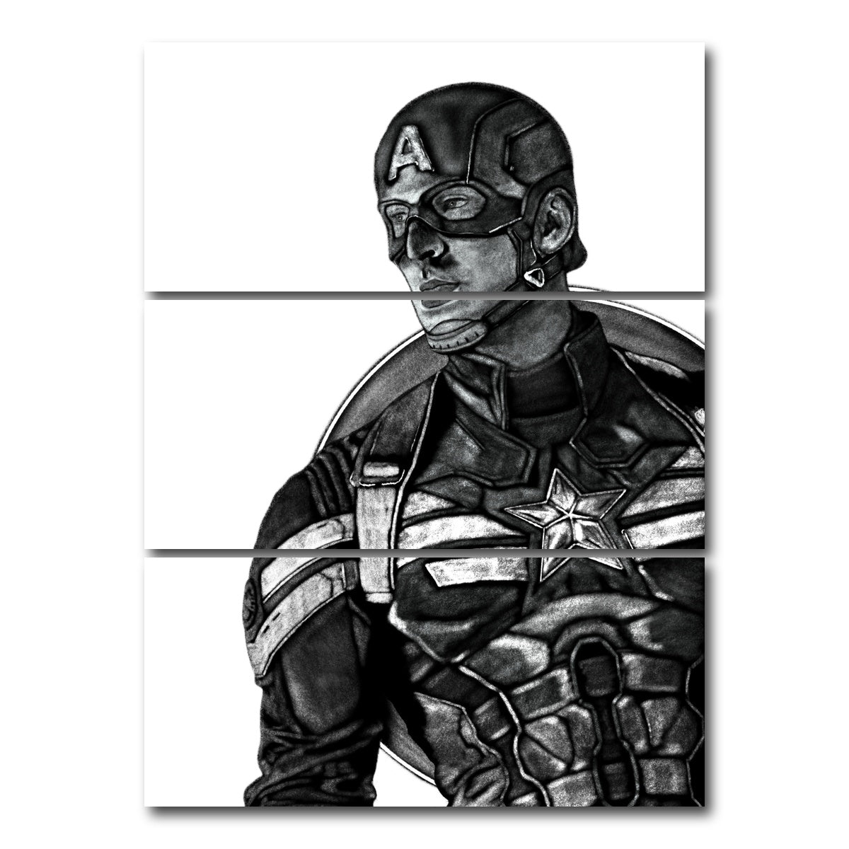 AUTO-MOCKUP WHITE | Charcoal Cap | 3 Piece | Gallery Wrap Canvas | group=8x18_stacked