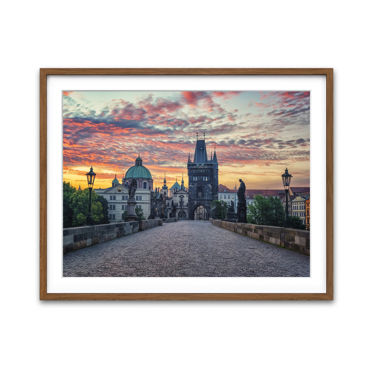 Framed Print 4x3 Walnut