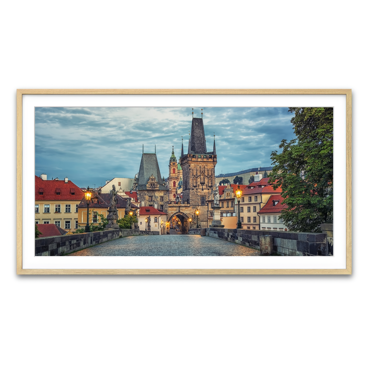 Framed Print 2x1 Natural