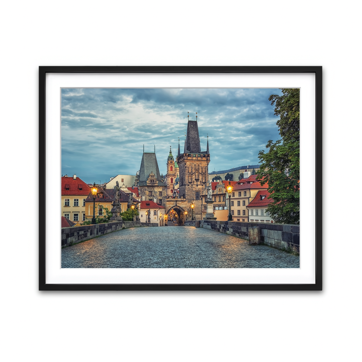Framed Print 4x3 Black