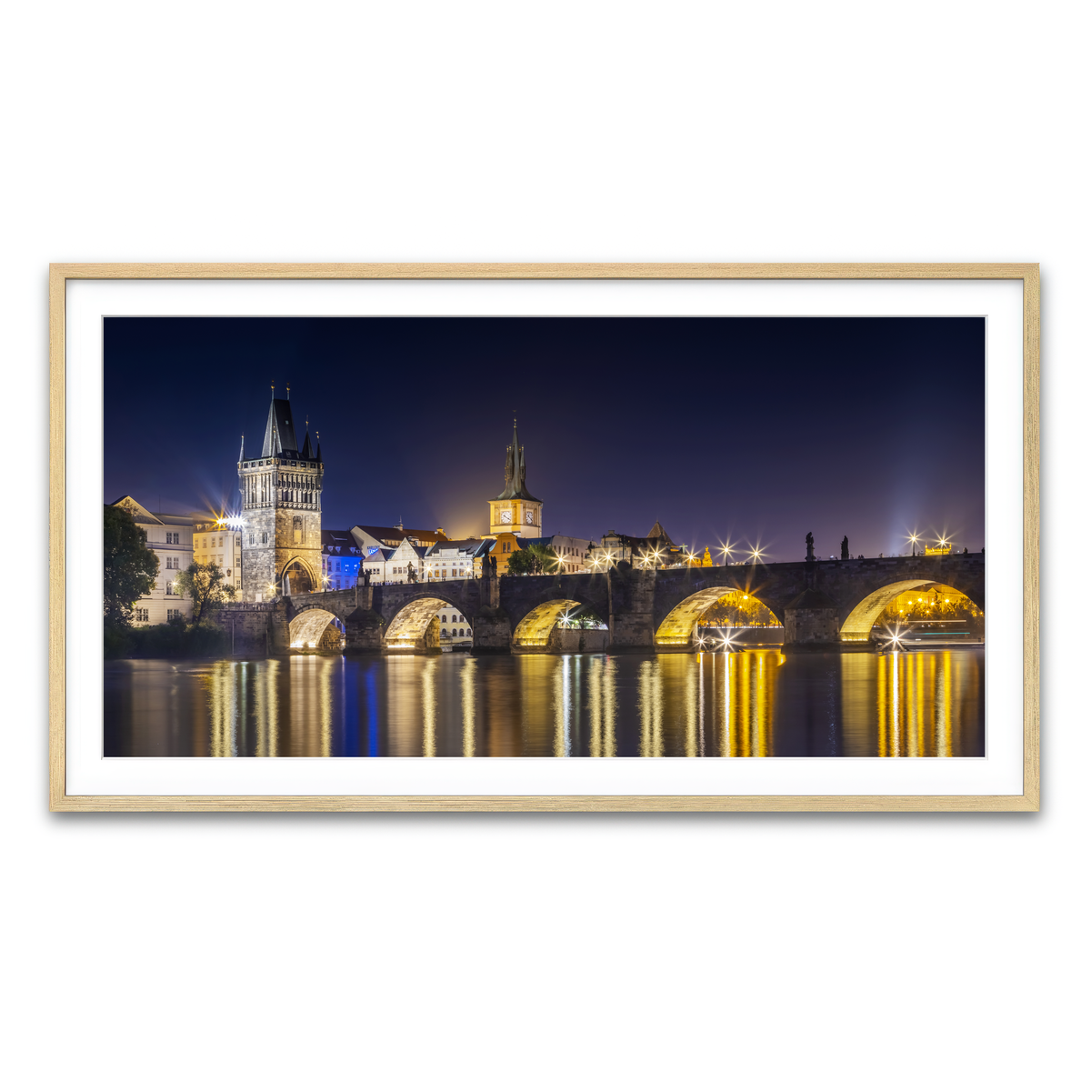 Framed Print 2x1 Natural