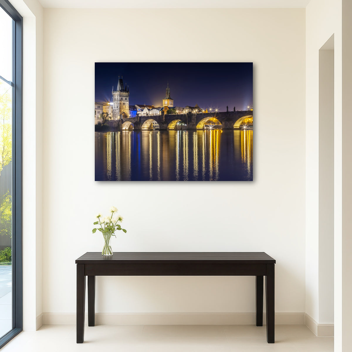 AUTO-MOCKUP ROOM | Charles Bridge with Old Town Bridge Tower