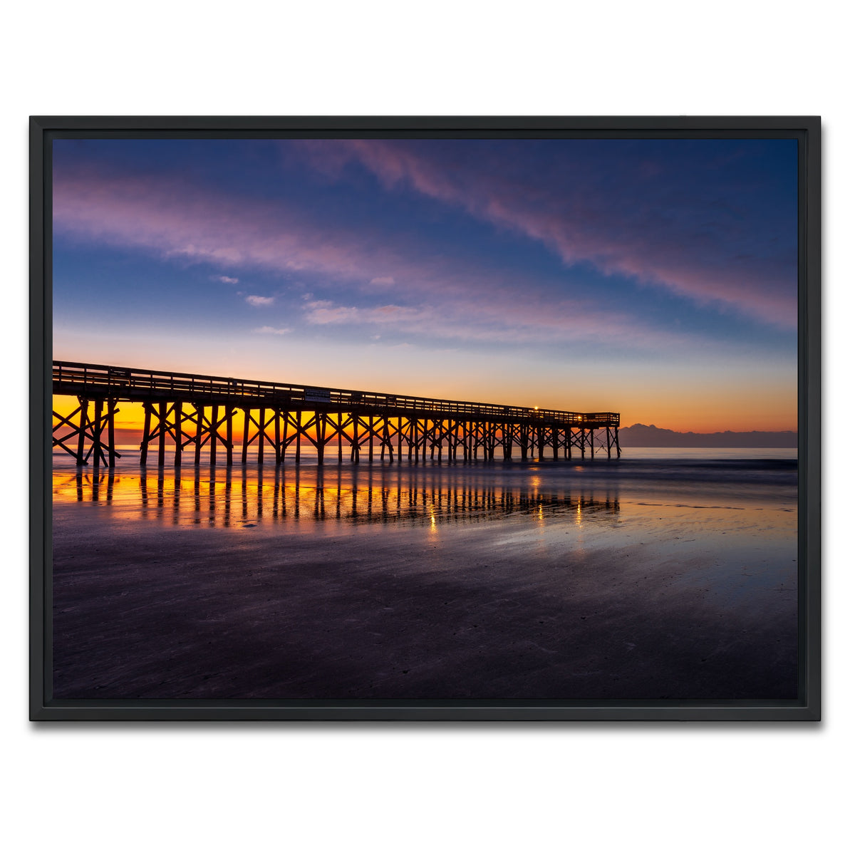 AUTO-MOCKUP WHITE | Charleston | 1 Piece | Black Framed Canvas | group=4x3