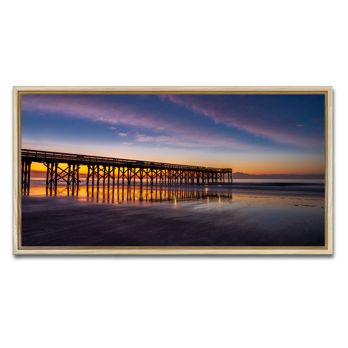 AUTO-MOCKUP WHITE | Charleston | 1 Piece | Natural Framed Canvas | group=2x1