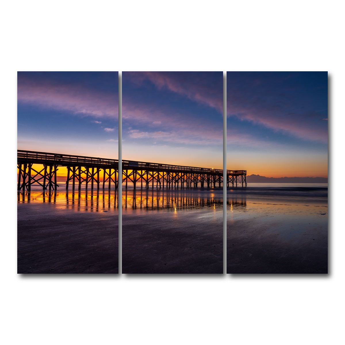 AUTO-MOCKUP WHITE | Charleston | 3 Piece | Gallery Wrap Canvas | group=12x24