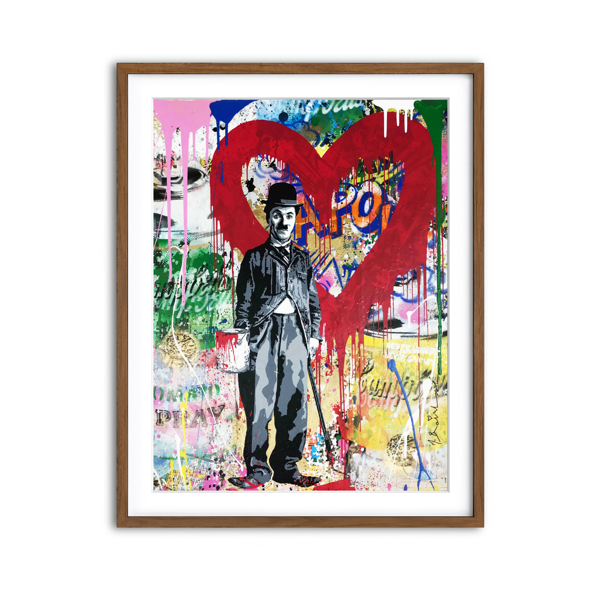 Framed Print 3x4 Walnut