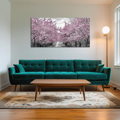 AUTO-MOCKUP ROOM | Charming Cherry Blossom Alley