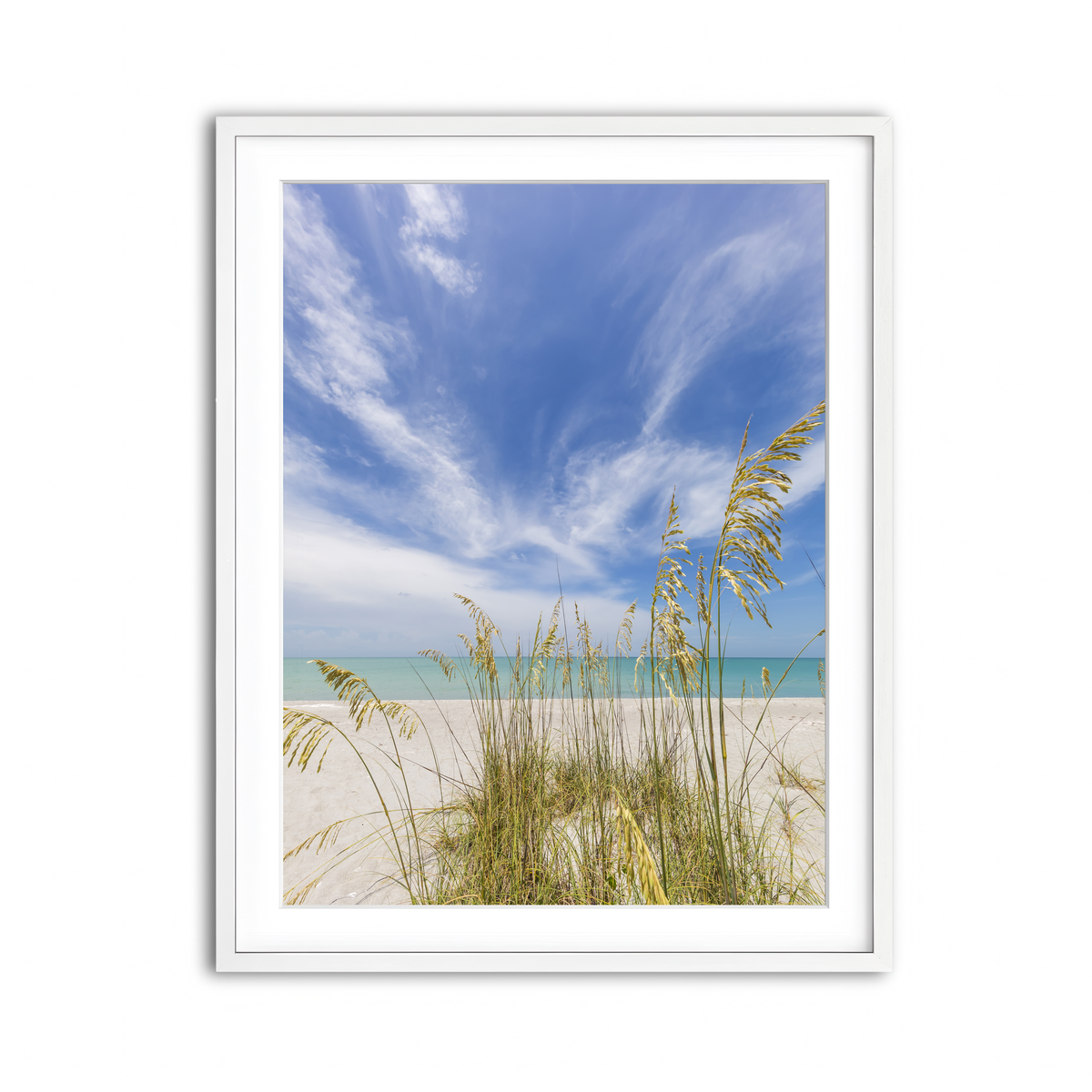 Framed Print 3x4 White