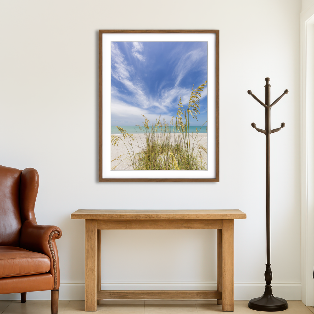 AUTO-MOCKUP ROOM | Charming Beach Scenery Wall Art