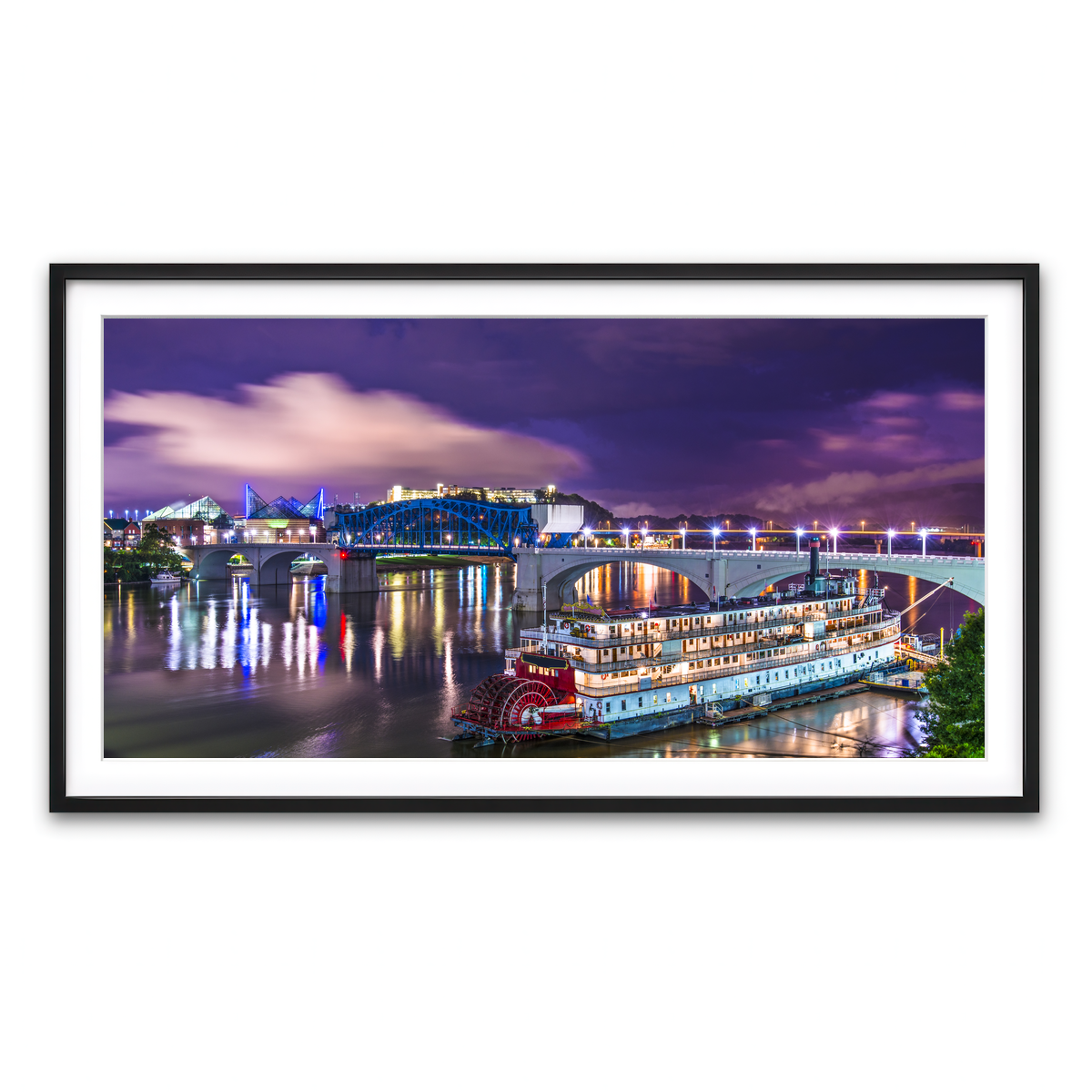 Framed Print 2x1 Black