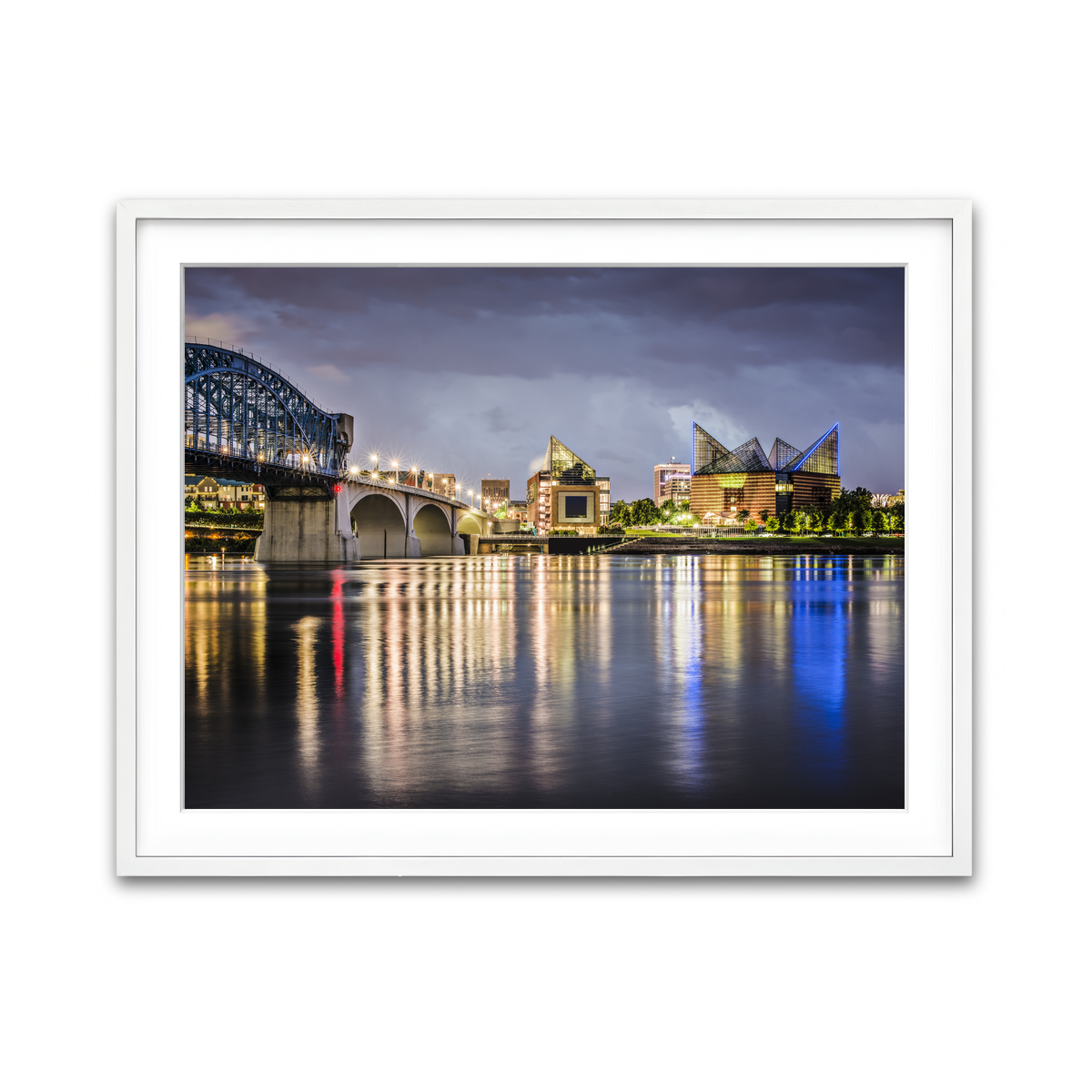 Framed Print 4x3 White
