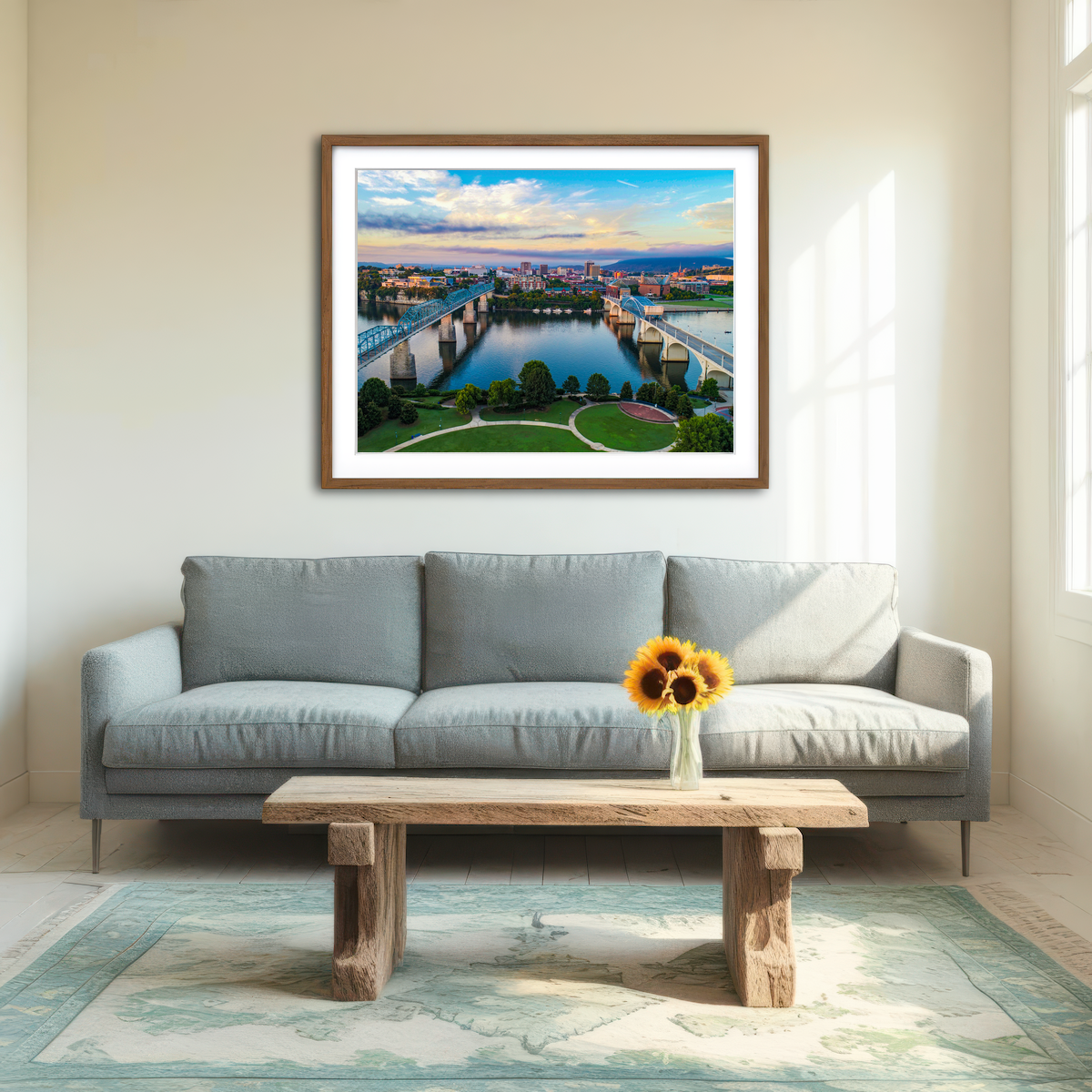 AUTO-MOCKUP ROOM | Chattanooga Wall Art
