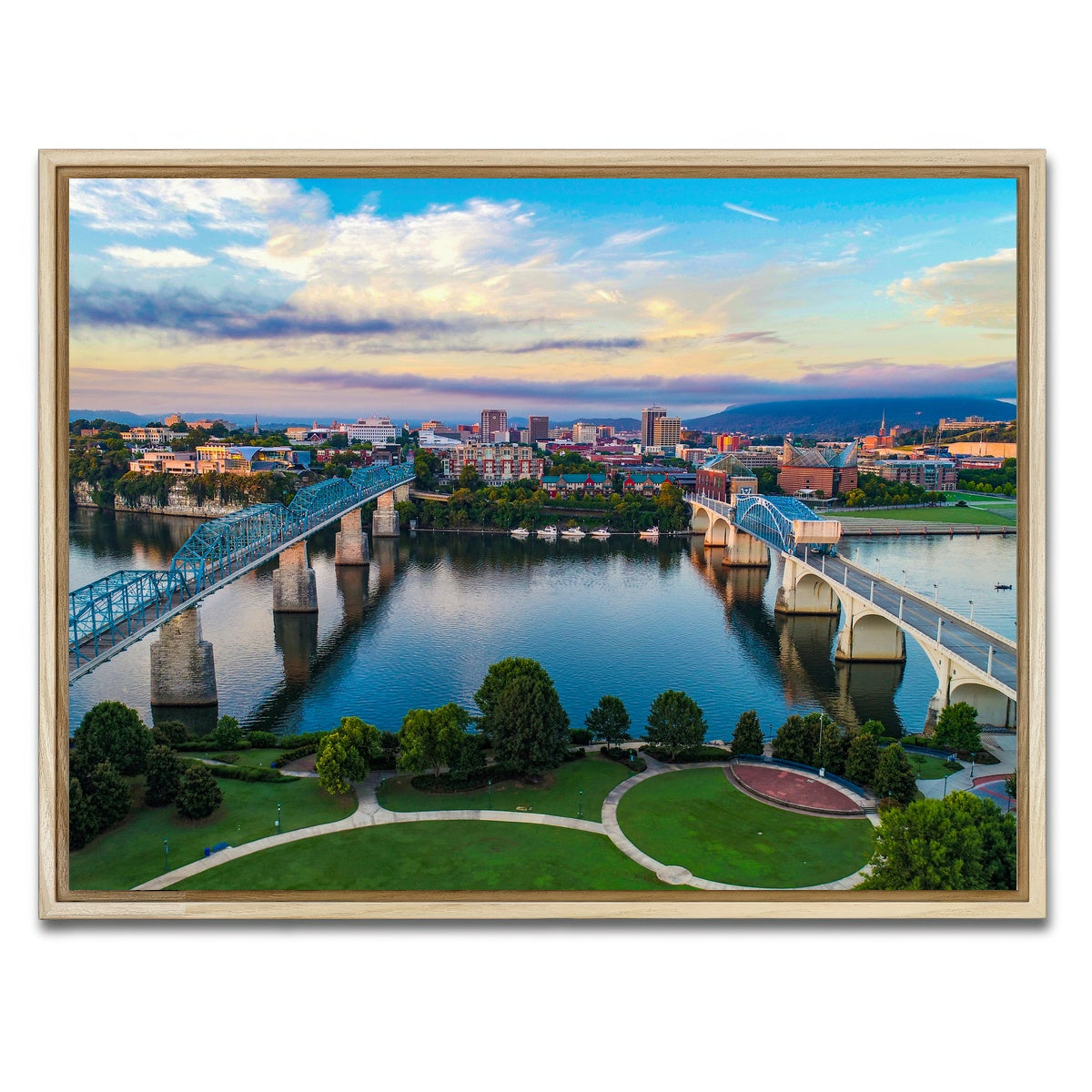 AUTO-MOCKUP WHITE | Chattanooga | 1 Piece | Natural Framed Canvas | group=4x3