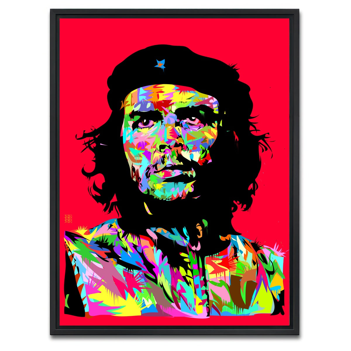 AUTO-MOCKUP WHITE | Che | 1 Piece | Black Framed Canvas | group=3x4