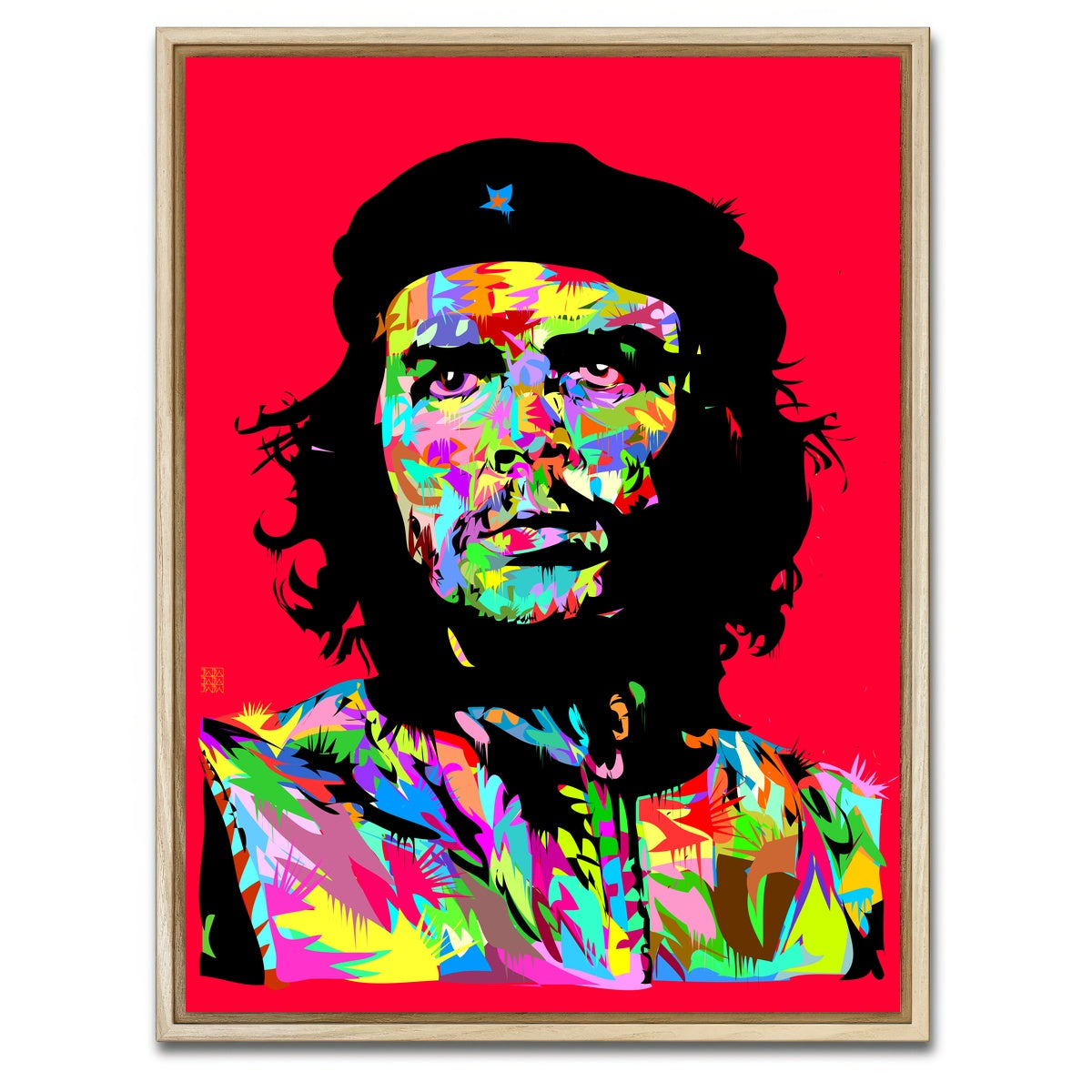 AUTO-MOCKUP WHITE | Che | 1 Piece | Natural Framed Canvas | group=3x4