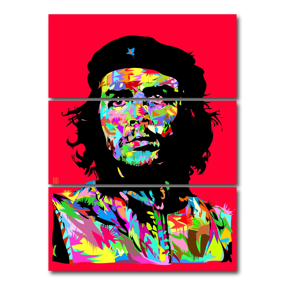 AUTO-MOCKUP WHITE | Che | 3 Piece | Gallery Wrap Canvas | group=8x18_stacked