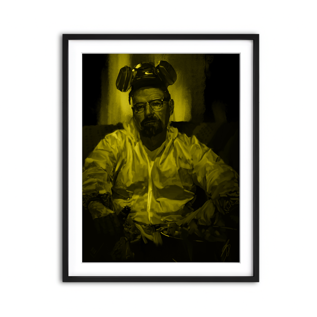 Framed Print 3x4 Black