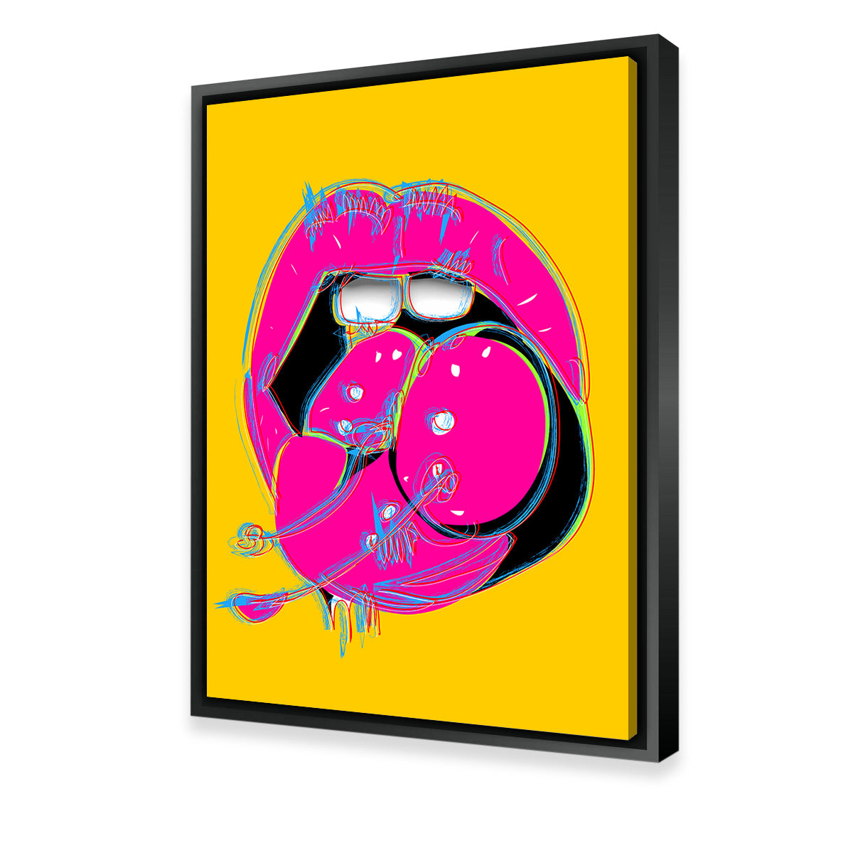 Cherry Mouth Wall Art