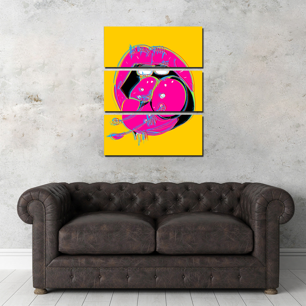 Cherry Mouth Wall Art