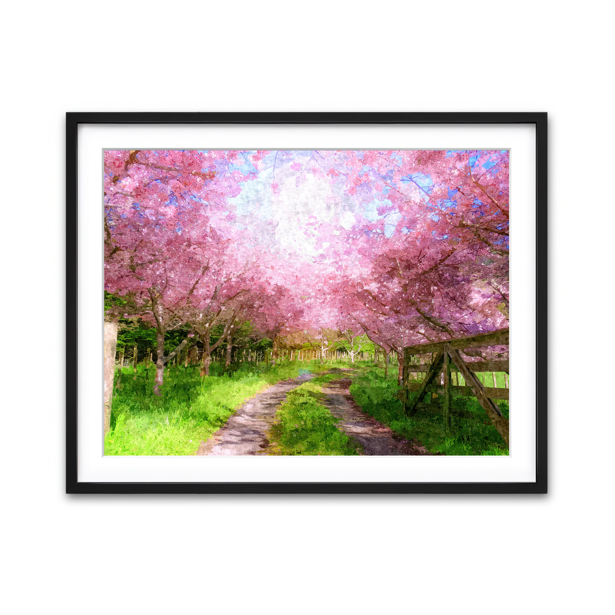 Framed Print 4x3 Black