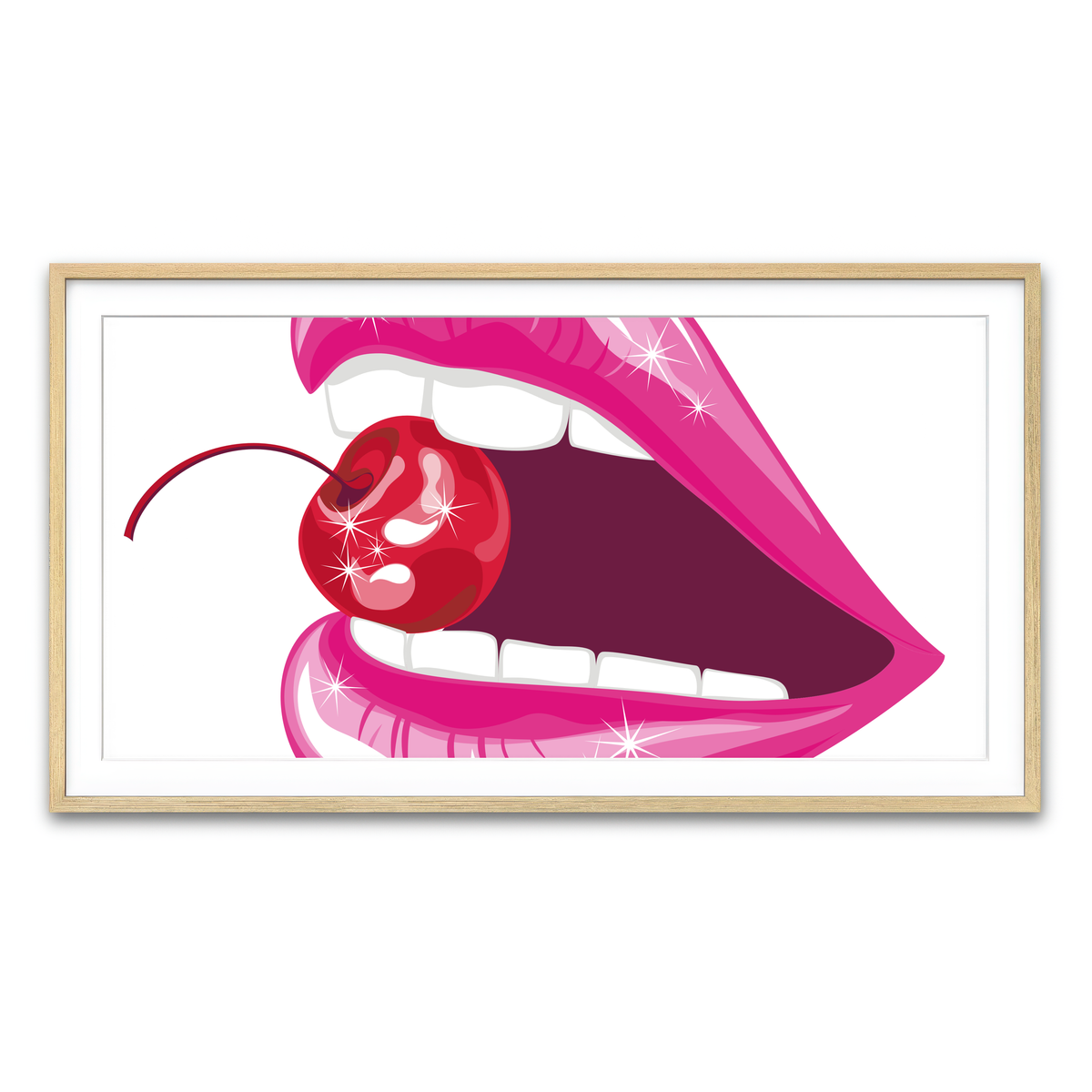 Framed Print 2x1 Natural