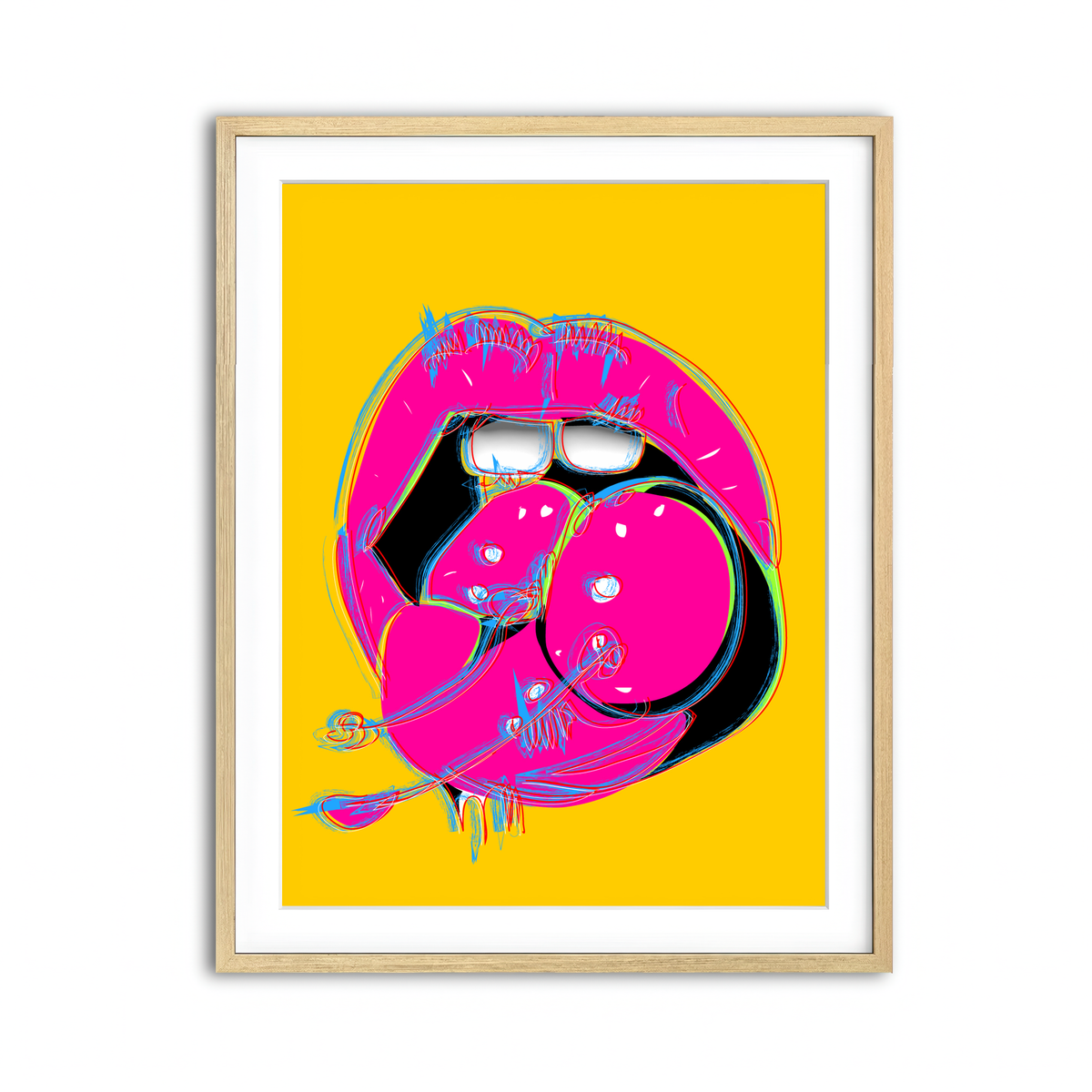 Framed Print 3x4 Natural