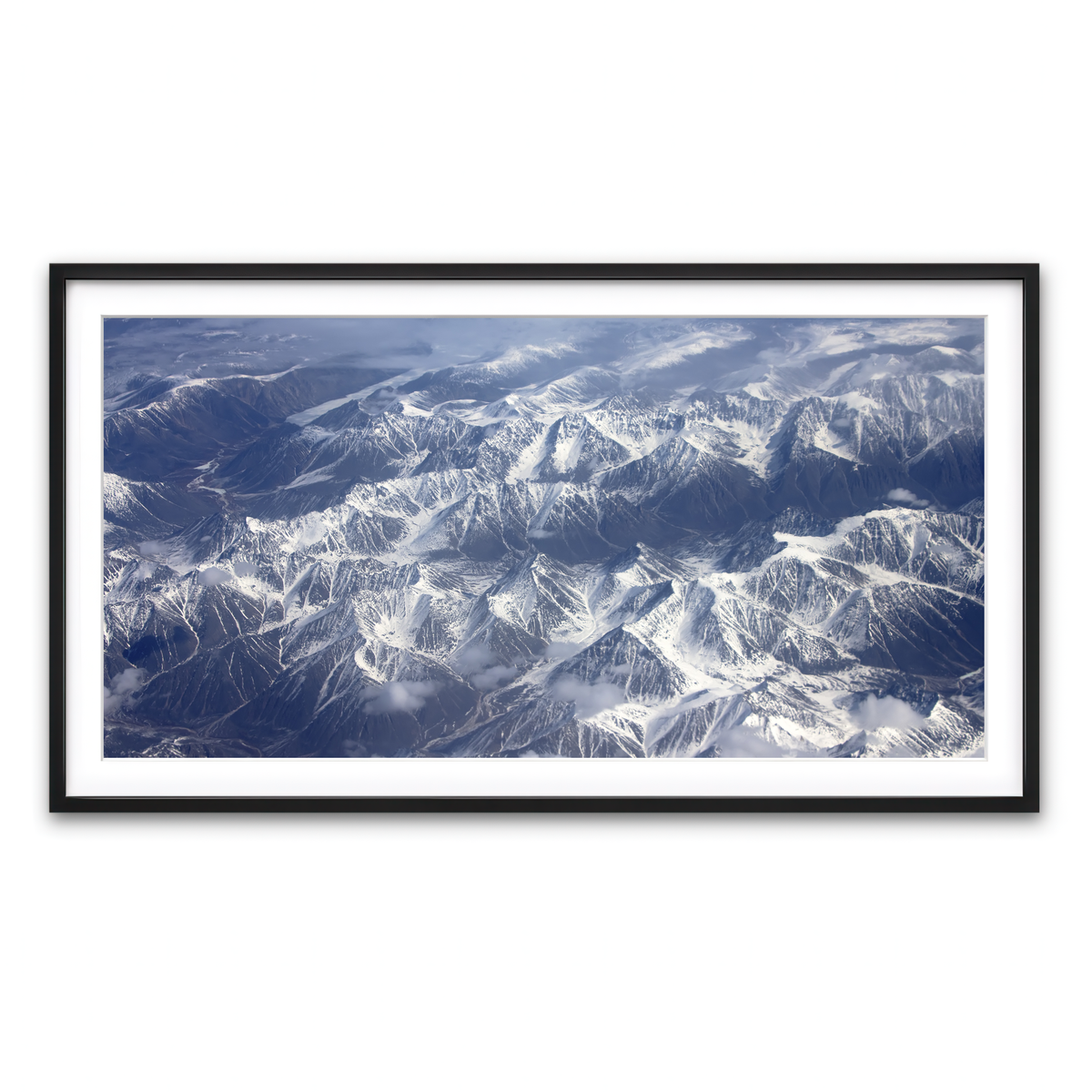 Framed Print 2x1 Black