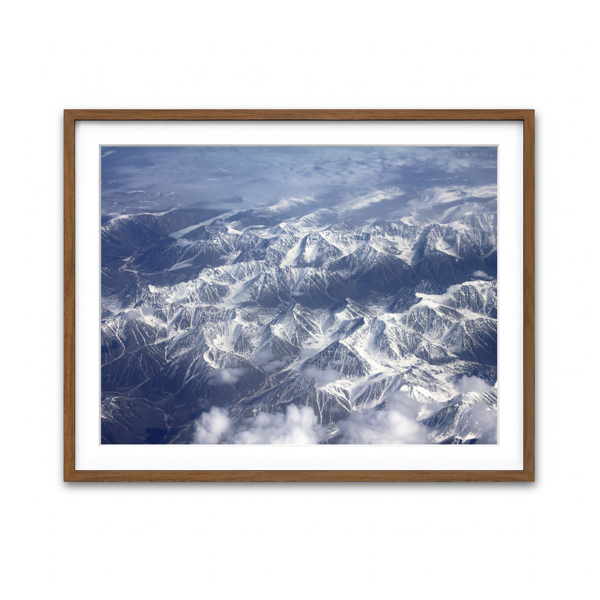 Framed Print 4x3 Walnut