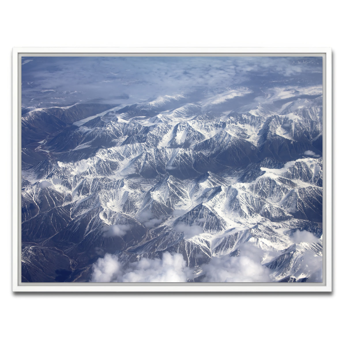 AUTO-MOCKUP WHITE | Chersky Range | 1 Piece | White Framed Canvas | group=4x3