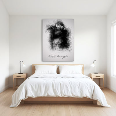 AUTO-MOCKUP ROOM | Chester Bennington With Mic