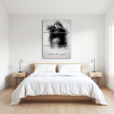 AUTO-MOCKUP ROOM | Chester Bennington With Mic