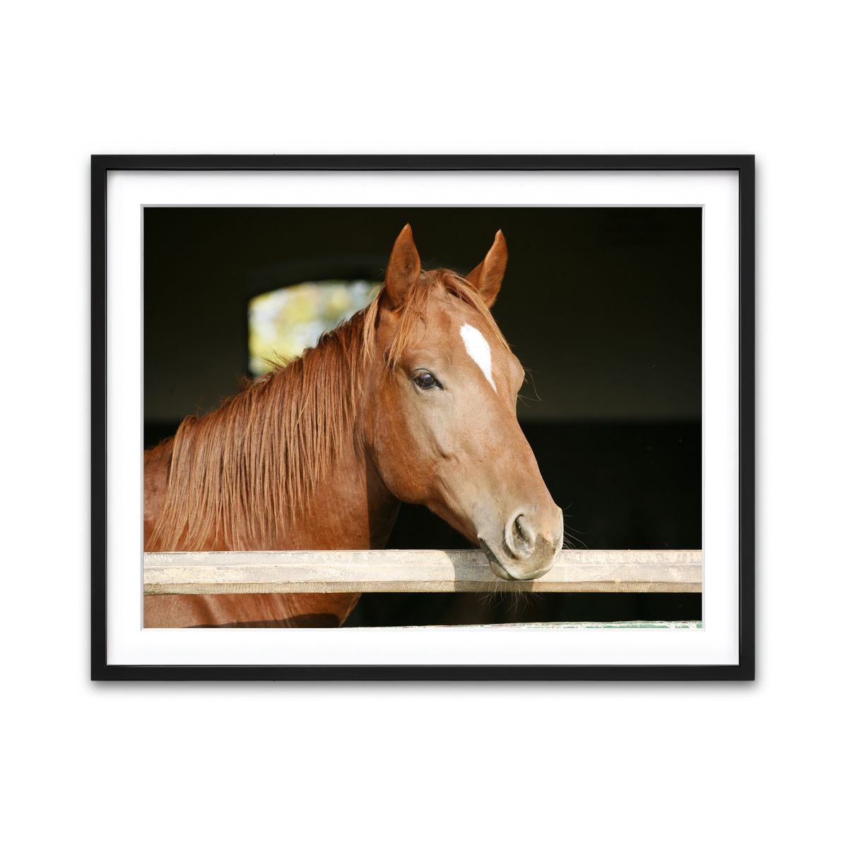 Framed Print 4x3 Black
