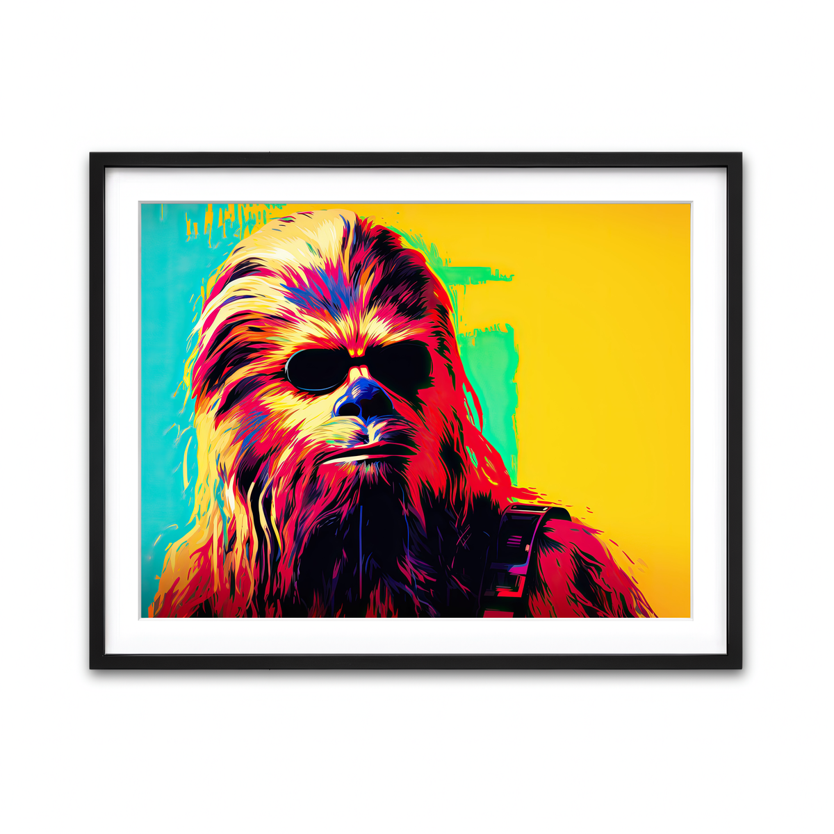 Framed Print 4x3 Black