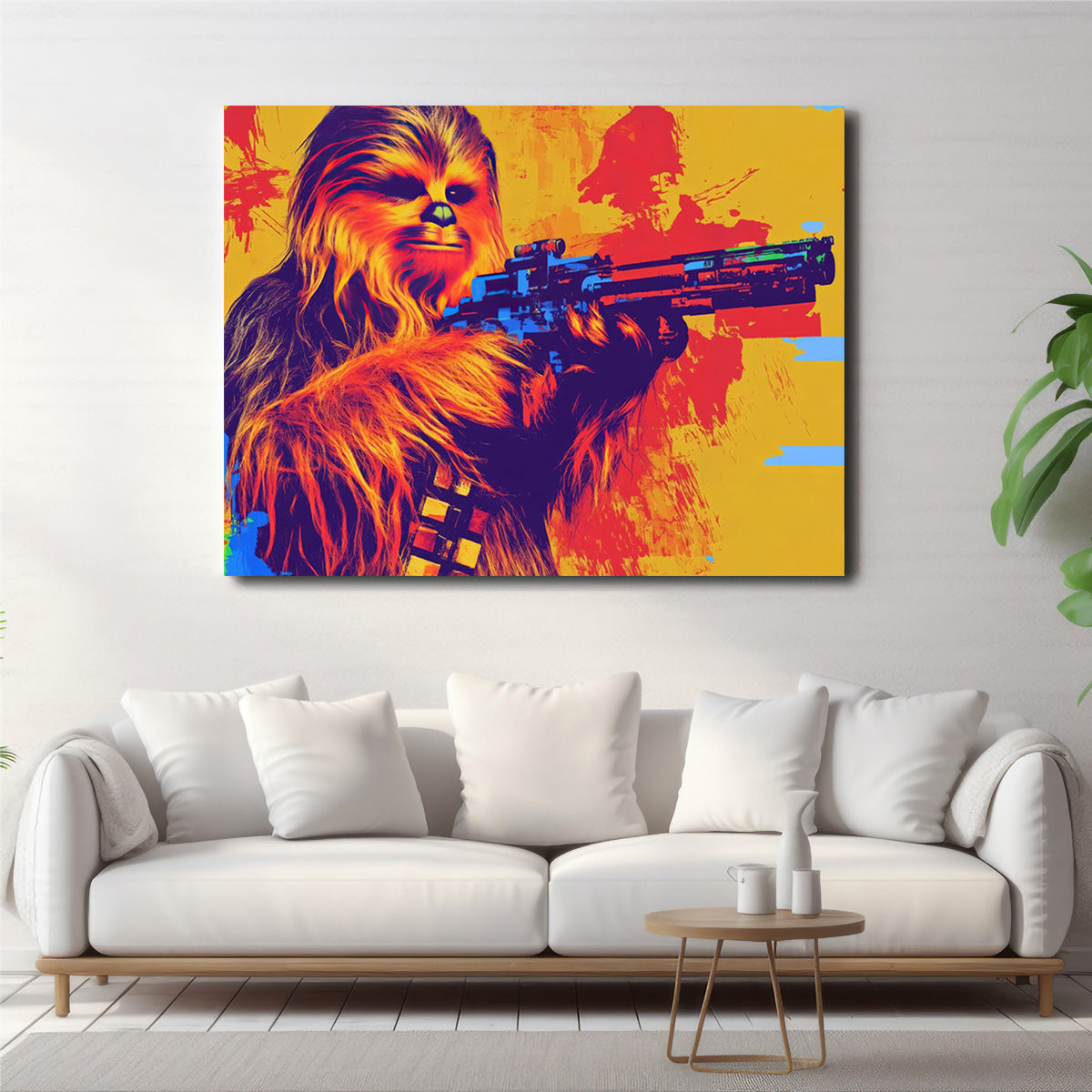 Chewbacca Gun Wall Art