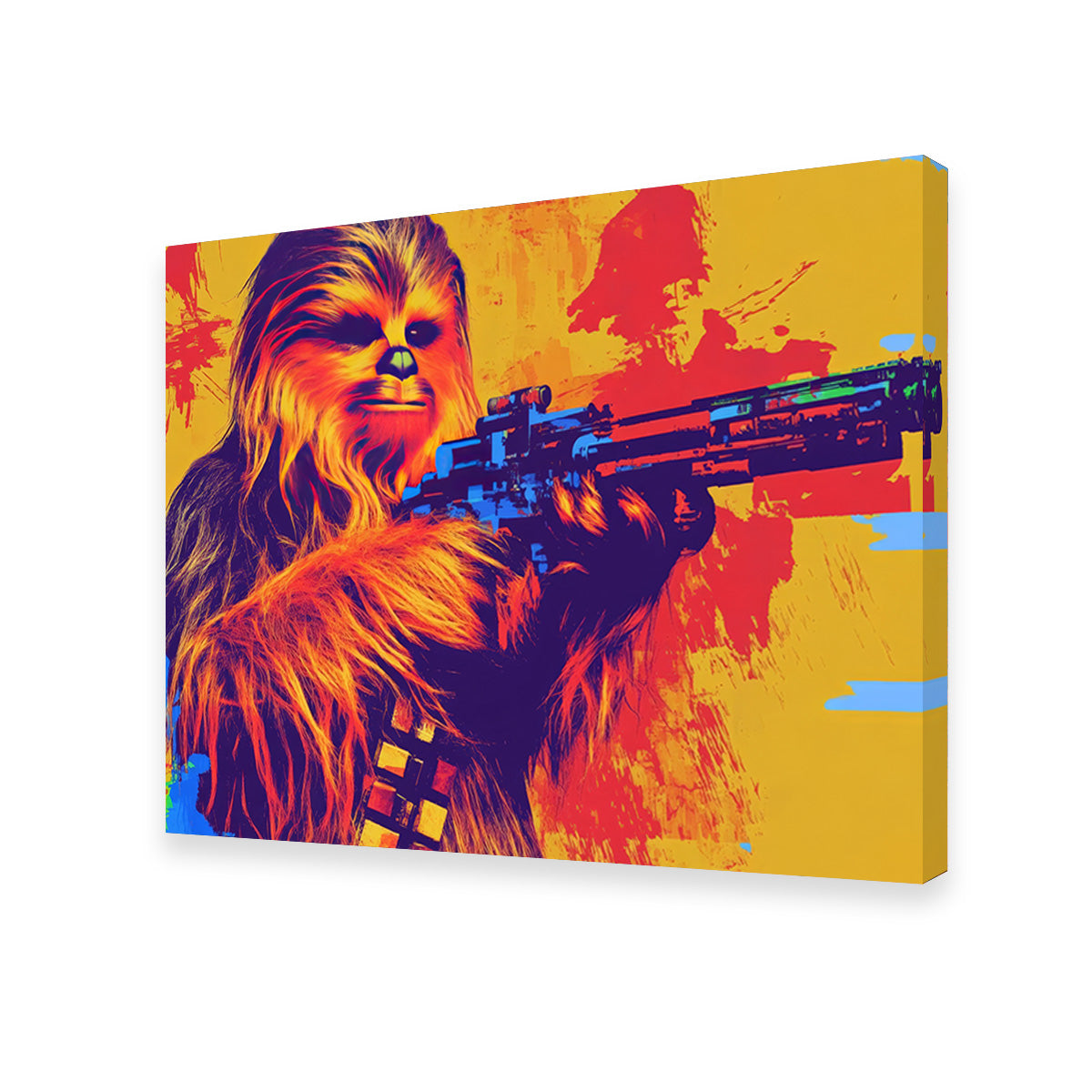 Chewbacca Gun Wall Art