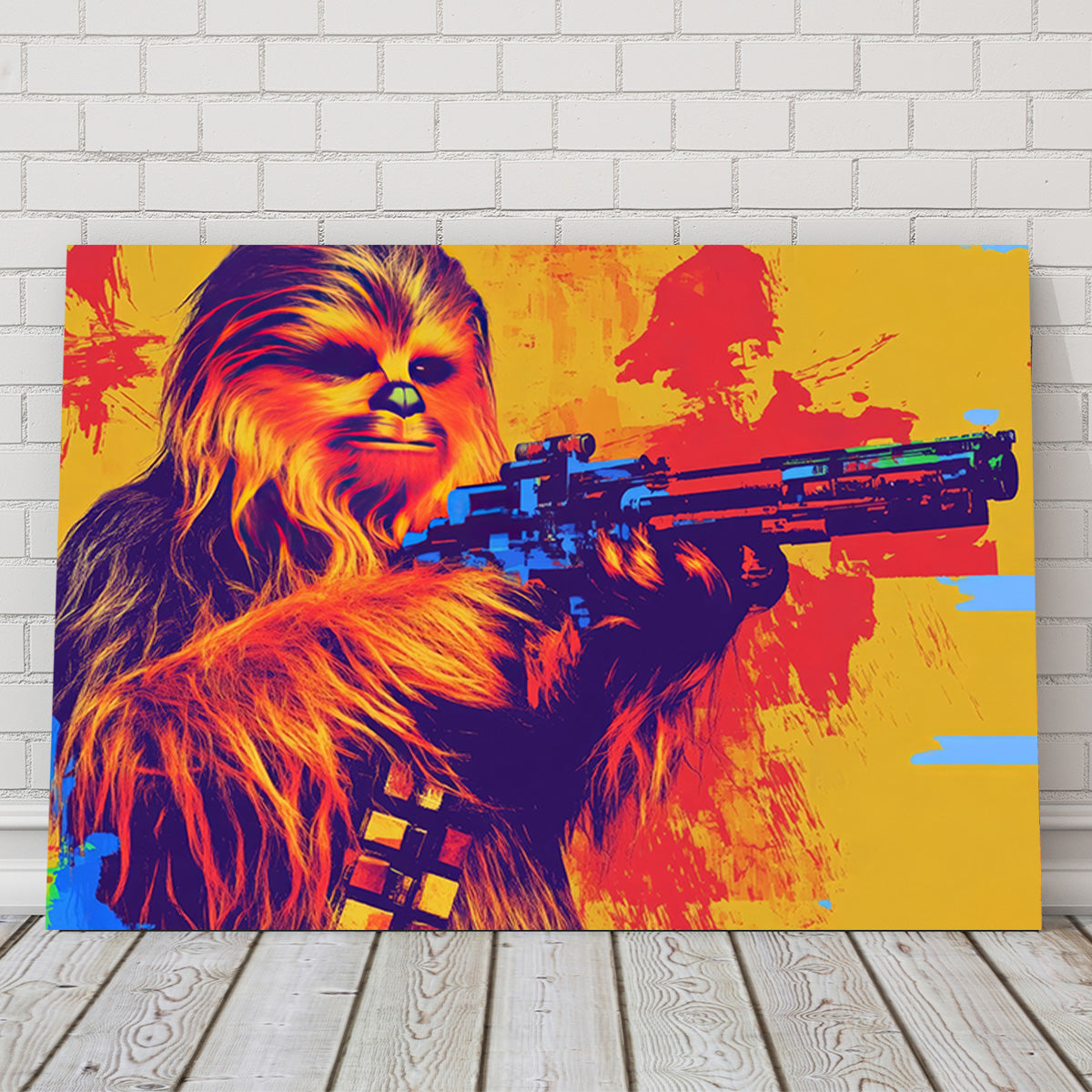 Chewbacca Gun Wall Art