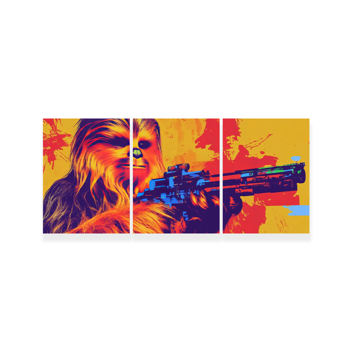 Chewbacca Gun Wall Art