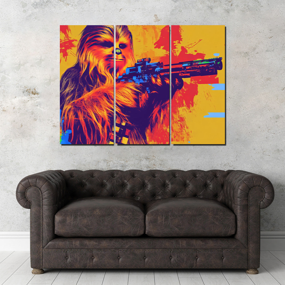 Chewbacca Gun Wall Art