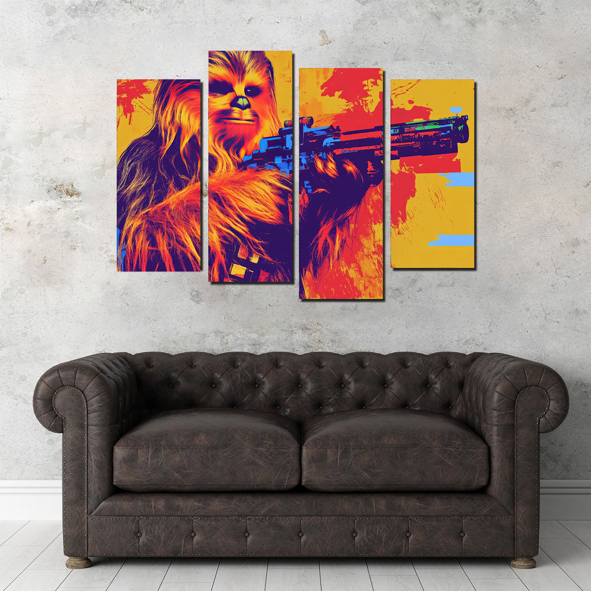 Chewbacca Gun Wall Art