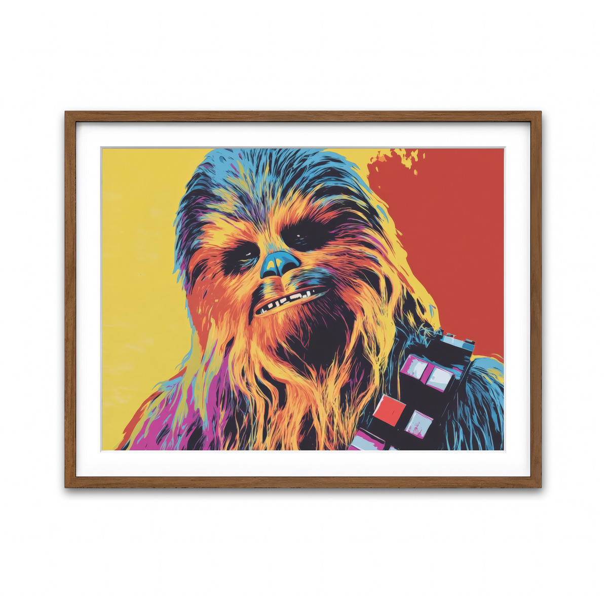 Framed Print 4x3 Walnut