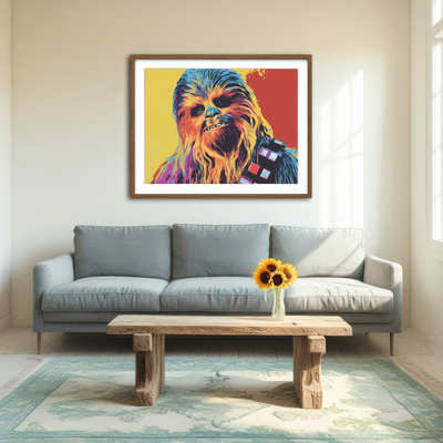 AUTO-MOCKUP ROOM | Chewbacca Wall Art
