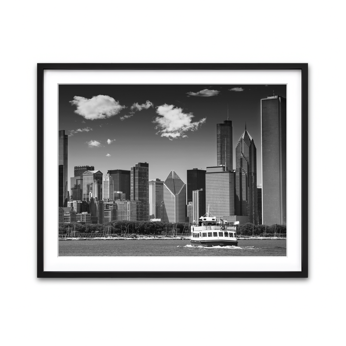 Framed Print 4x3 Black