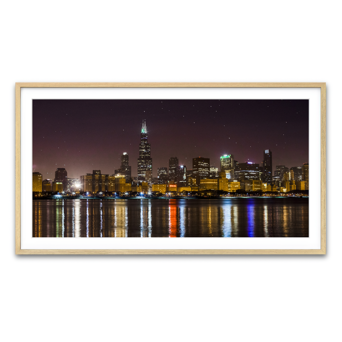 Framed Print 2x1 Natural