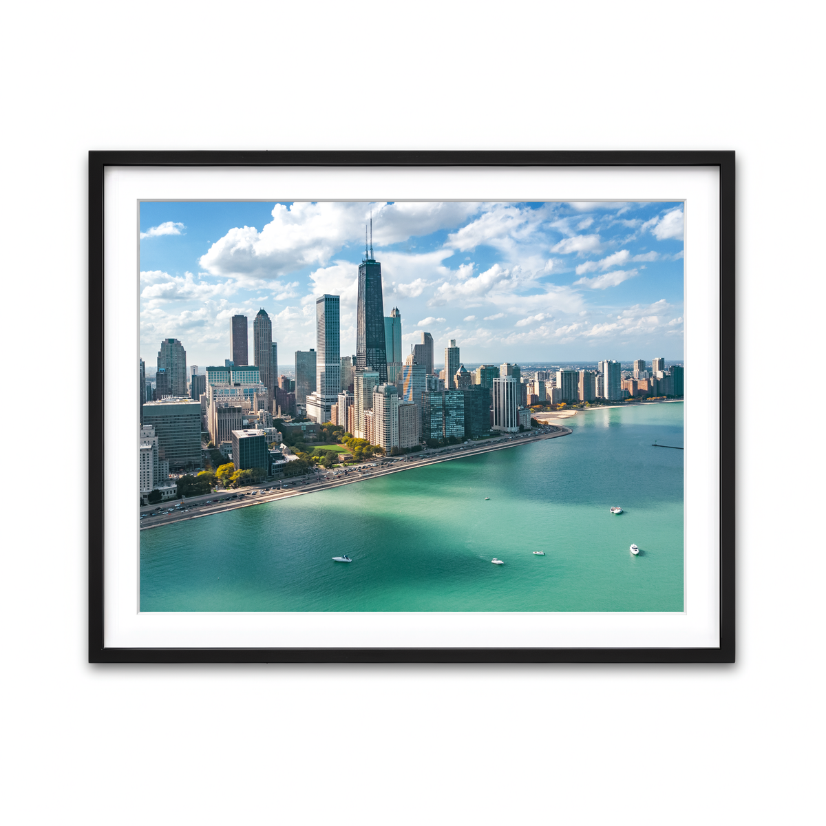 Framed Print 4x3 Black