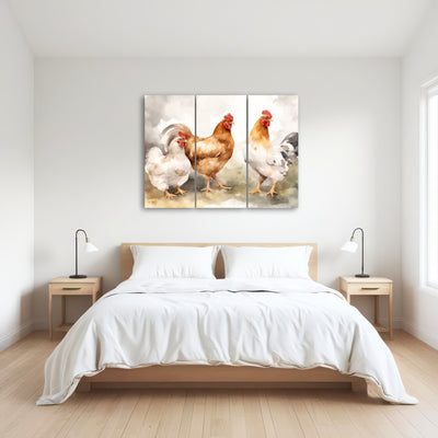 AUTO-MOCKUP ROOM | Chicken watercolor