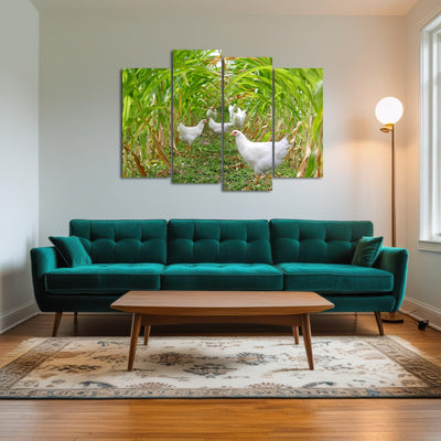 AUTO-MOCKUP ROOM | Chickens in Corn Field