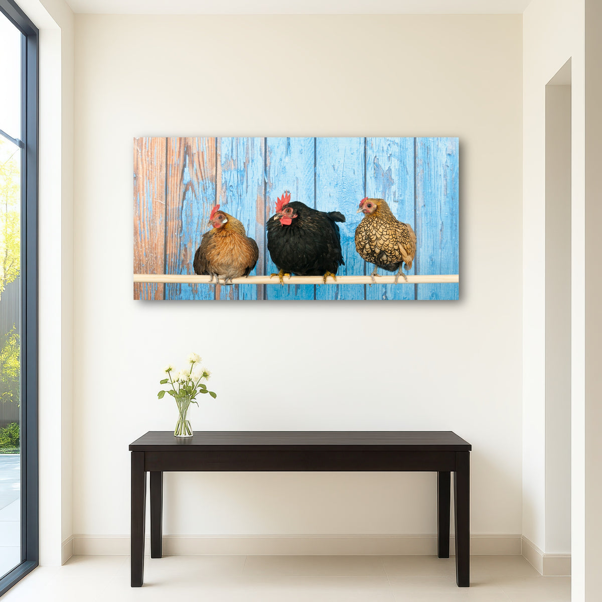 AUTO-MOCKUP ROOM | Chickens in henhouse